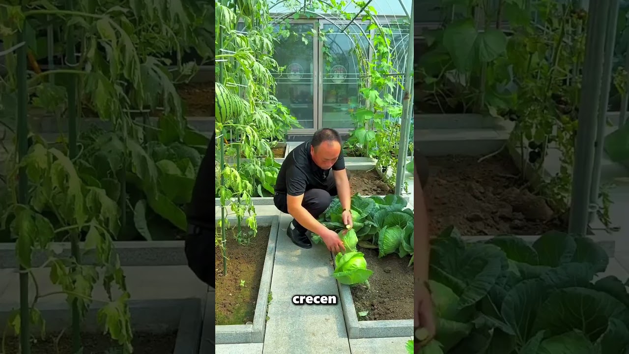 Este Hombre Tiene Un Incre&iacute;ble Huerto De Verduras En Casa 😮
