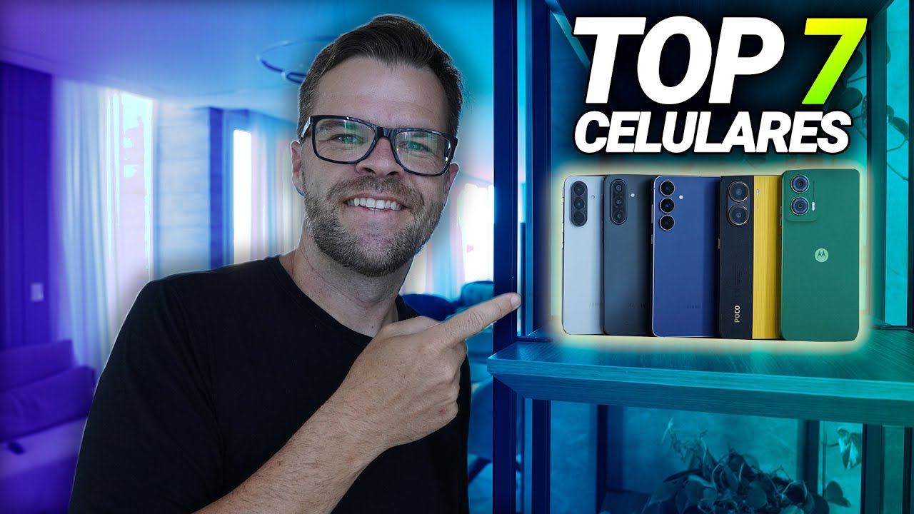 TOP 7 MELHORES CELULARES CUSTO BENEFÍCIO em fevereiro de 2026