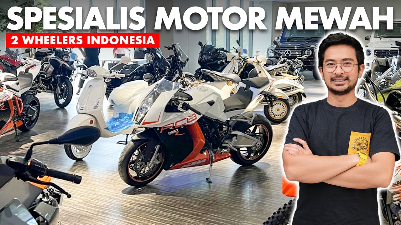 Motor 2 Milyar Rupiah Dijual di Dealer Ini. Ducati, BMW, KTM, Vespa ada semua!