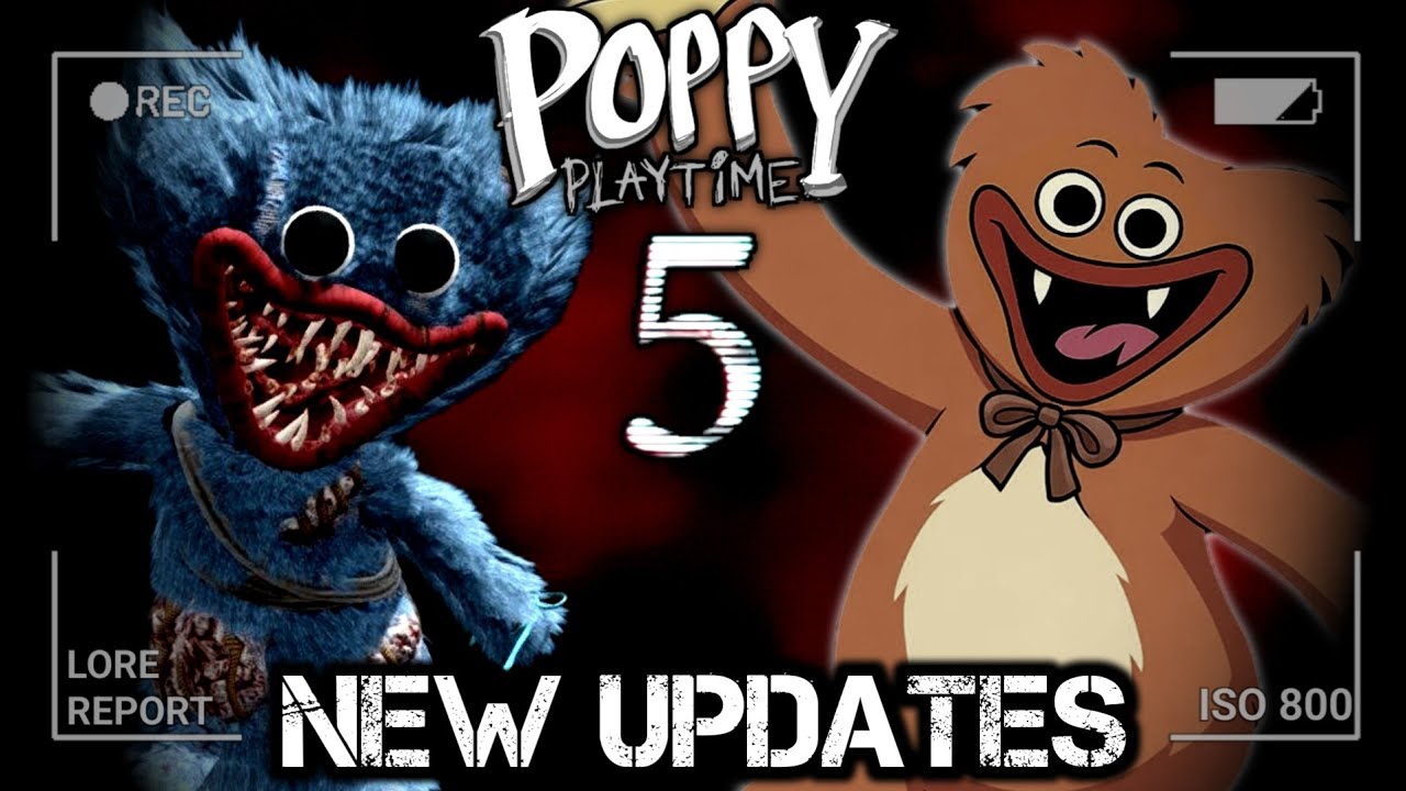 Poppy Playtime Chapter 5 - New Teaser IMAGES Almost CONFIRMED and New Steam UPDATES | Messages
