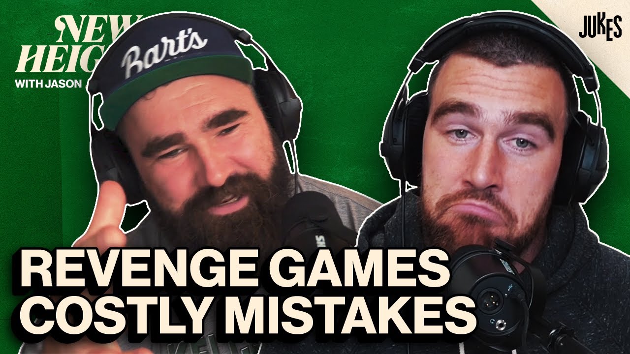 Jason Stays Hot, Owning Mistakes & Andrew Luck Reaction | New Heights w/Jason & Travis Kelce | EP 16