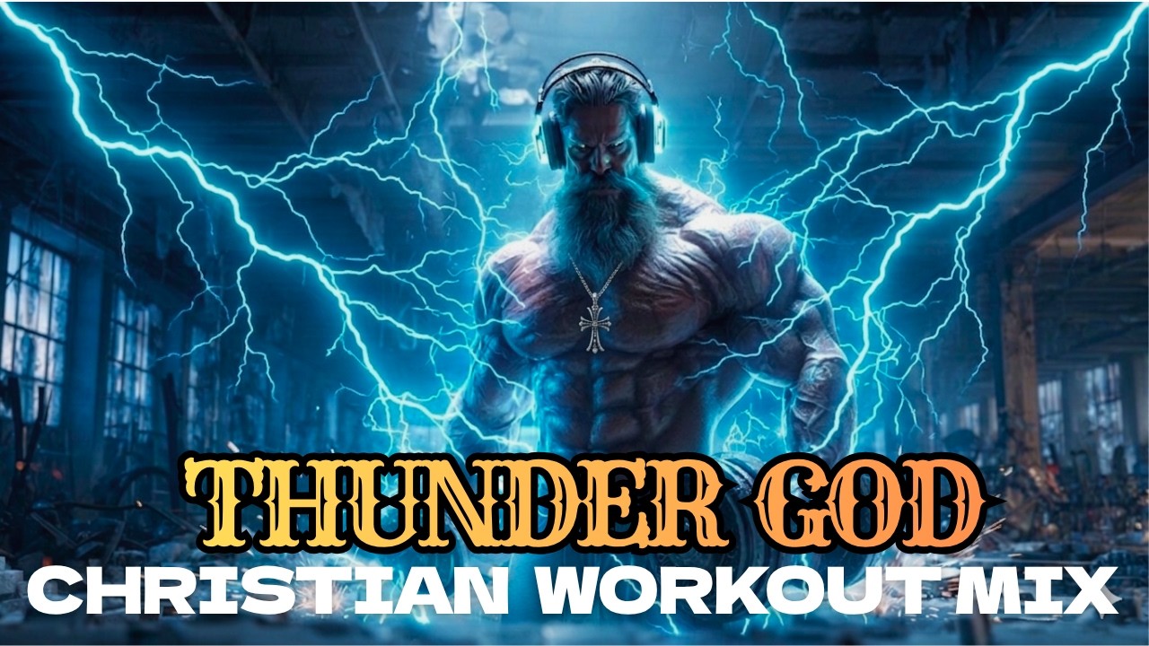 THUNDER GOD ⚡ Ultimate Workout Music Mix | Heavy Rock x EDM Gym Motivation (1 Hour)
