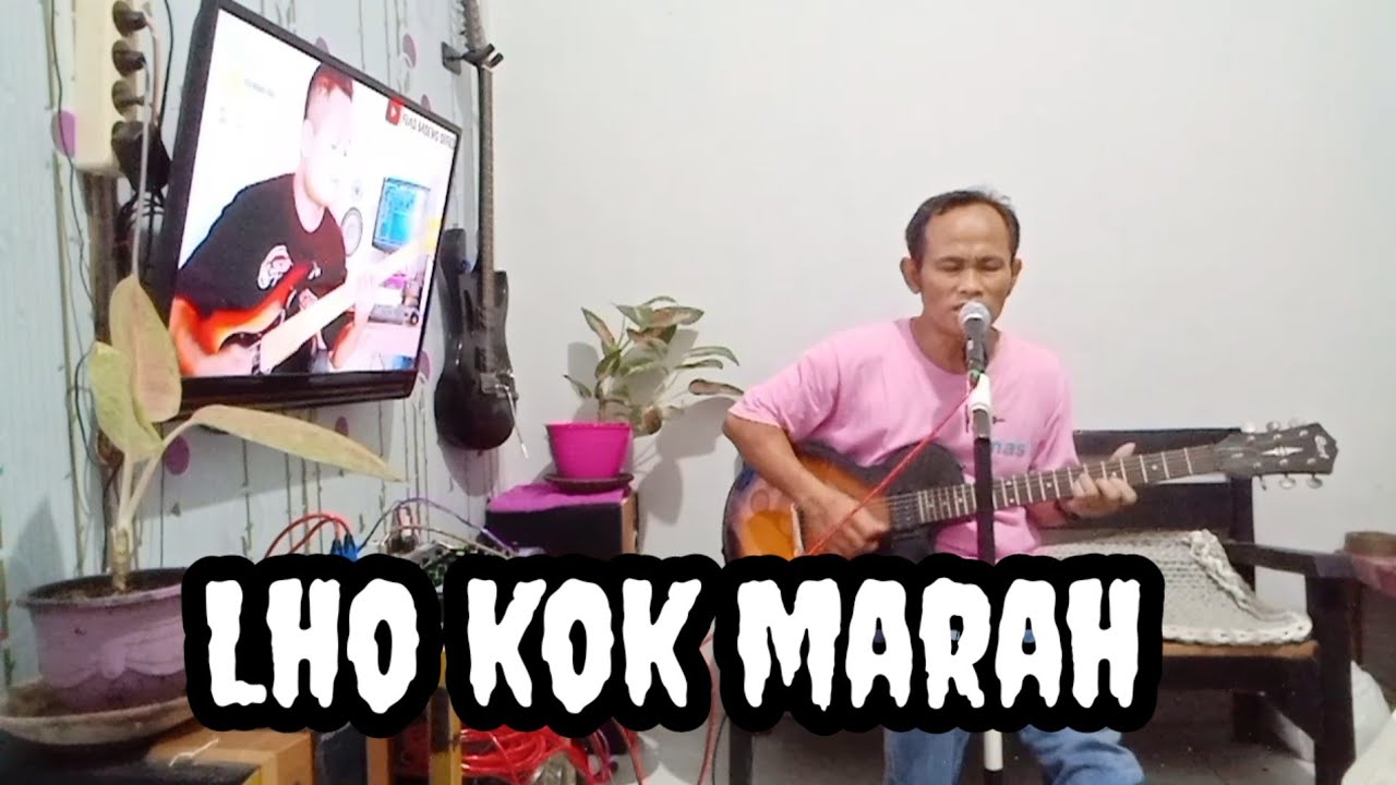 Lho kok marah