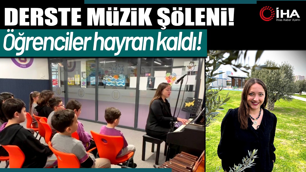 Müzik Öğretmeni, Türkü Performansıyla Öğrencileri Mest Etti