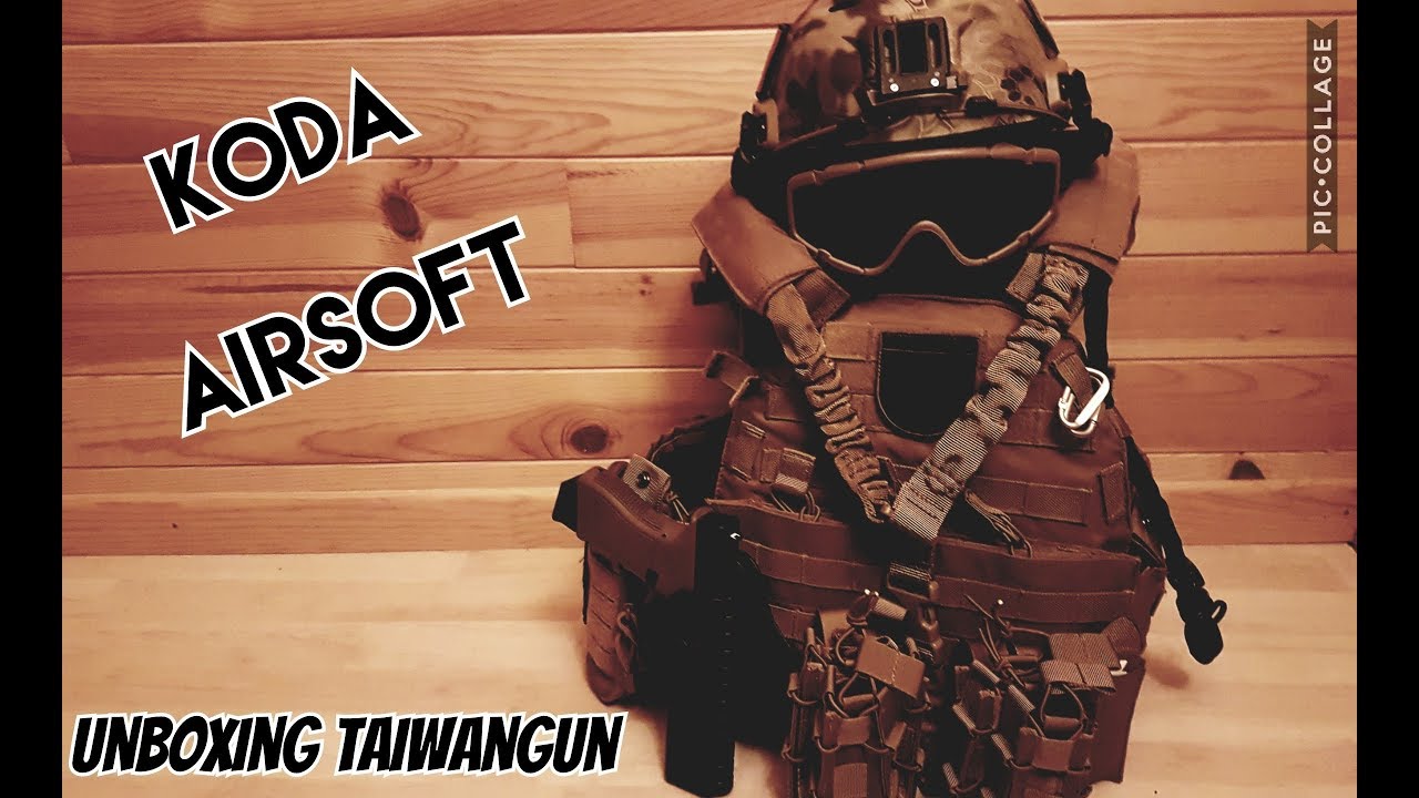 Unboxing  Taiwangun Equipements ! #AIRSOFT [FR] n°2