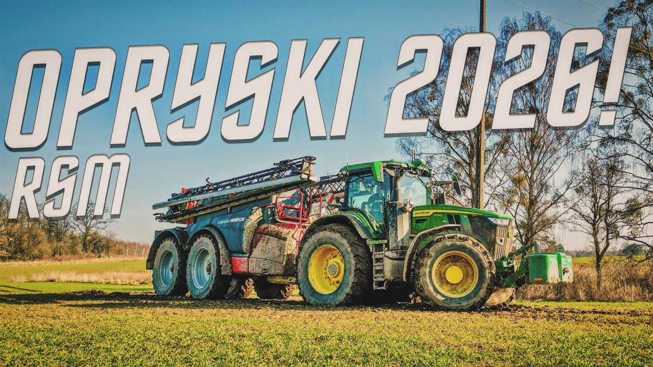 НАЧАЛО СЕЗОНА 2026! РАСПРЕДЕЛЯЕМ UAN с @agropappi ☆ JOHN DEERE 7R 310 & HORSCH LEEB 12 TD ☆ AW ™