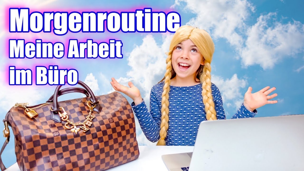 Meine echte Morgenroutine | Wenn ich groß bin | Ich arbeite im Büro | Clarielle