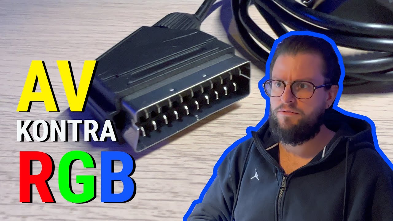 Jaki kabel do PS2? 🧐 Composite AV kontra RGB (z upscalerem na TV i grabberze) / Test [Qam]