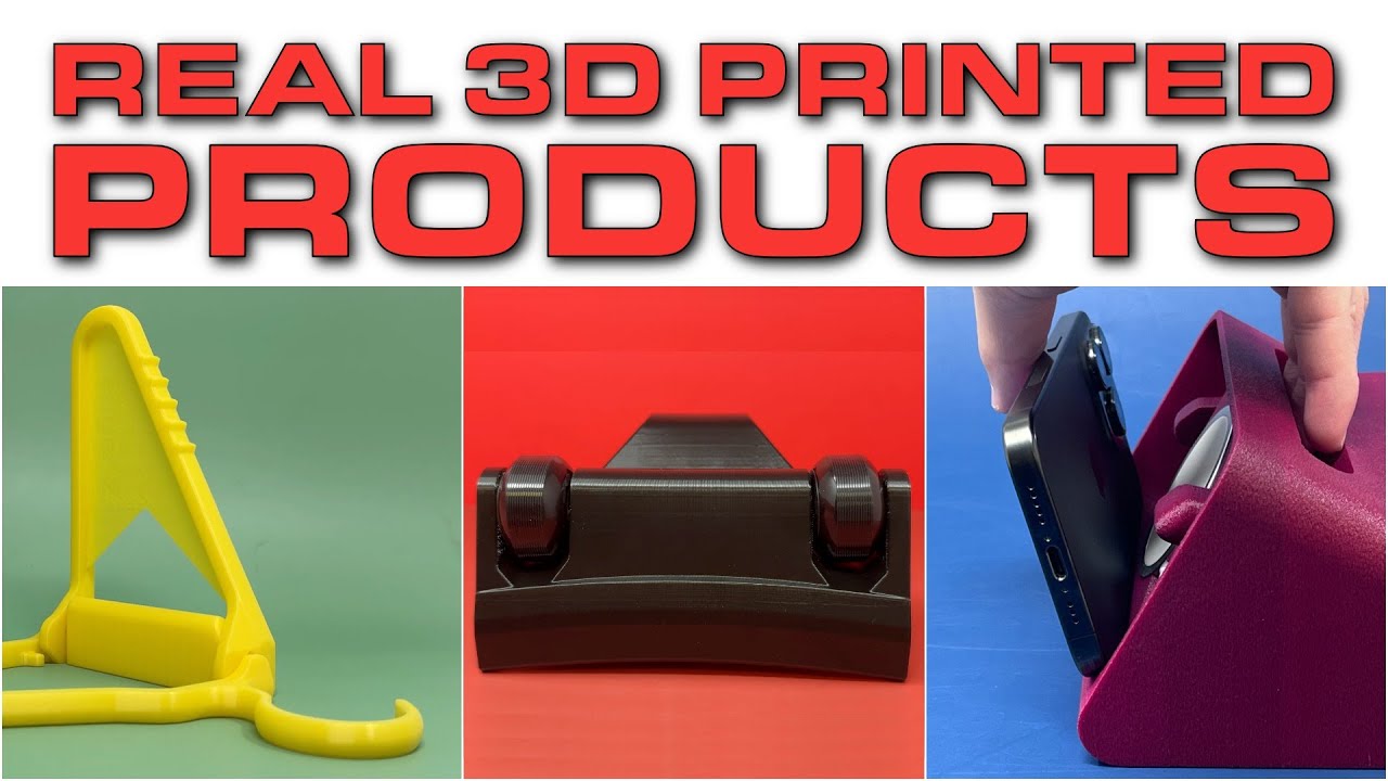 Перепроектирование продуктов YouTube для 3D-печати по запросу