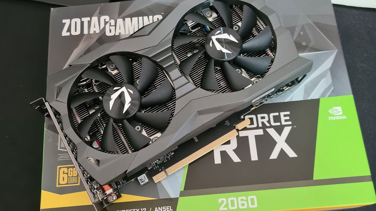 ZOTAC RTX 2060 - comprada no Kabum (Unboxing)