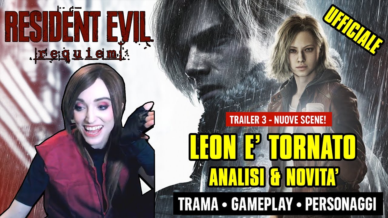 Resident Evil Requiem – LEON È TORNATO! 😱🔥 Analisi del Trailer 3 e Dettagli Shock!