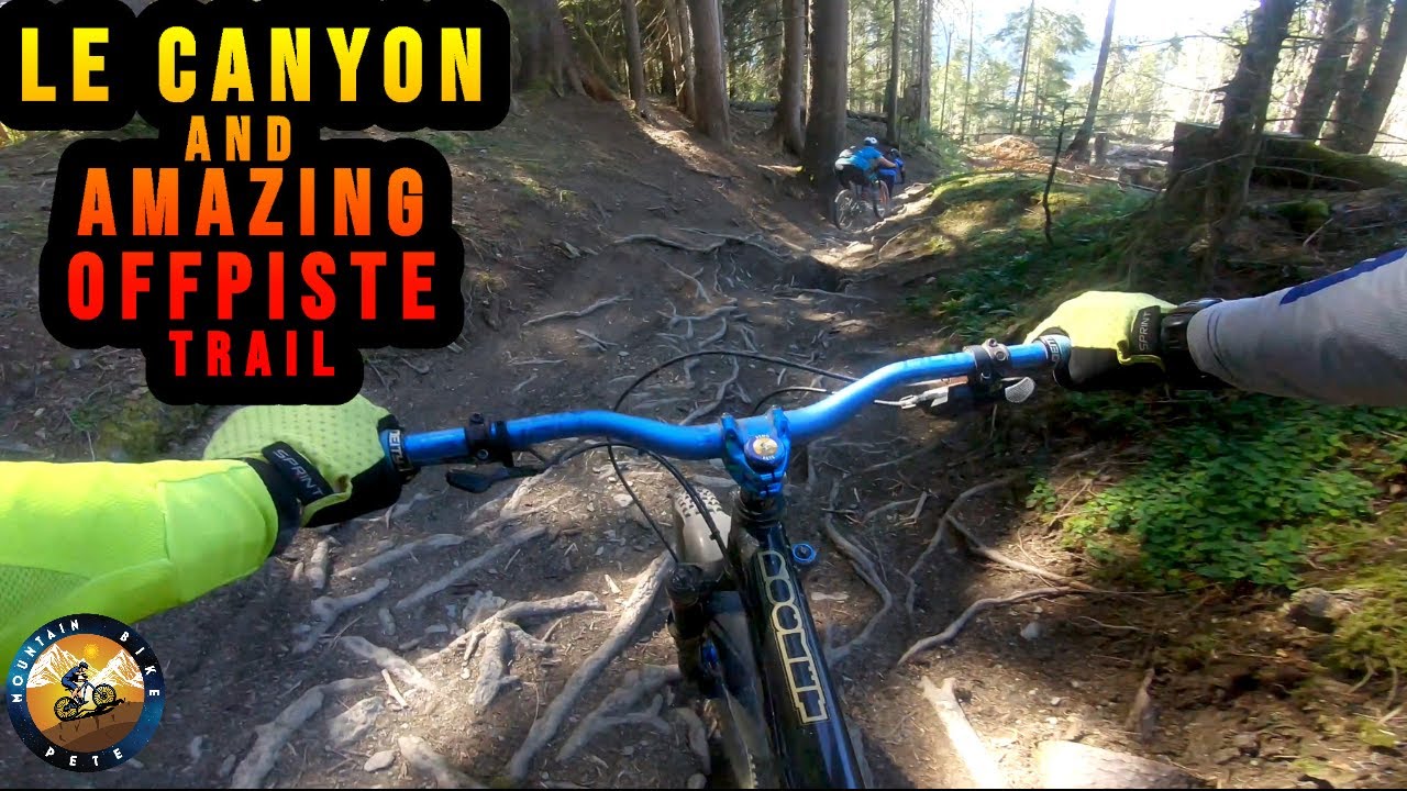 Morzine Black Trails - Le Canyon and Secret Off piste trail