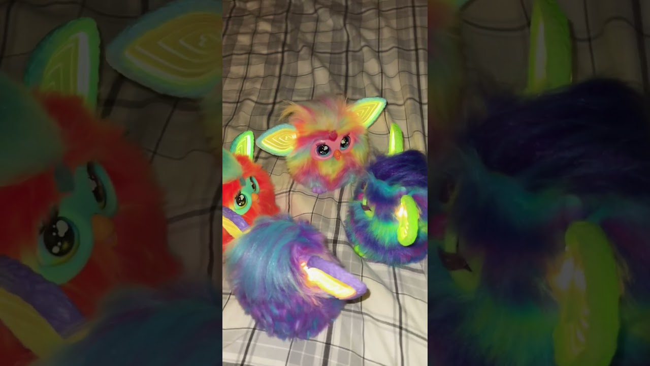 A Beautiful, 2023 Furby Quartet Harmony 🎤🎶 #furby #furby2023 #shorts
