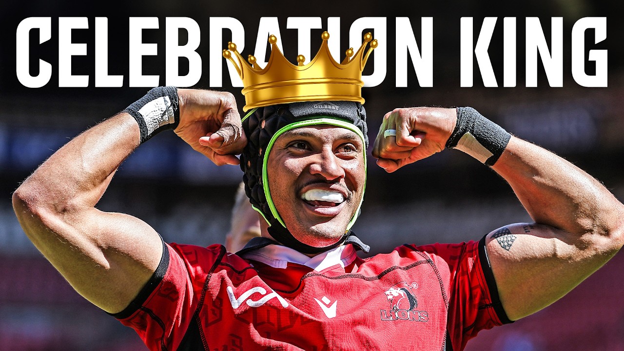 NO ONE Celebrates Like Edwill van der Merwe | Every URC Try