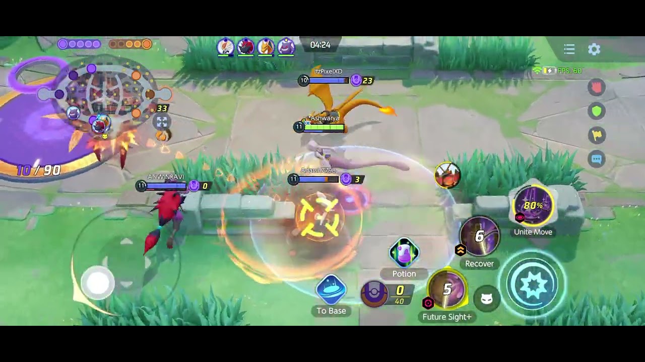 Frist time MEGA MEWTWO X |Pokemon unite 