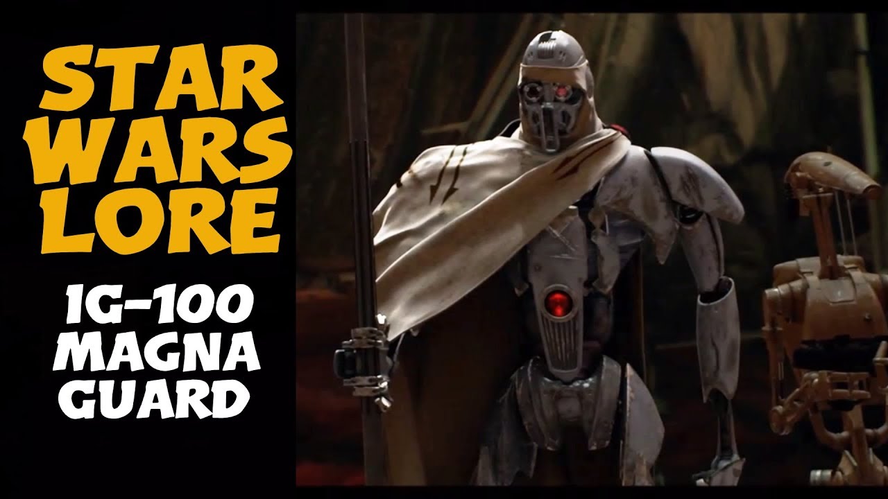 IG-100 MagnaGuards, fearsome warriors | Star Wars Droids