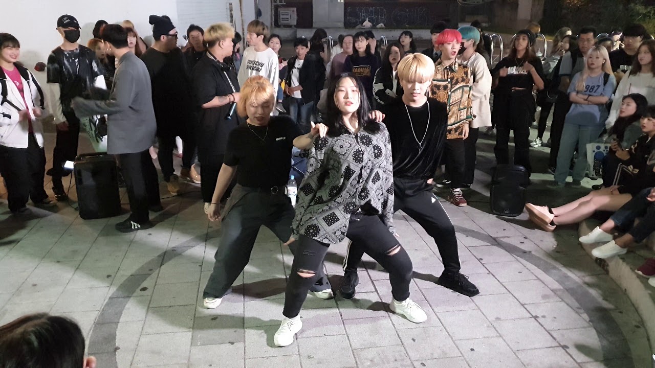 에너자이주(ENERGYJU)/ 젠틀맨(GENTLEMAN)-싸이(PSY) 20190925 홍대 연합버스킹