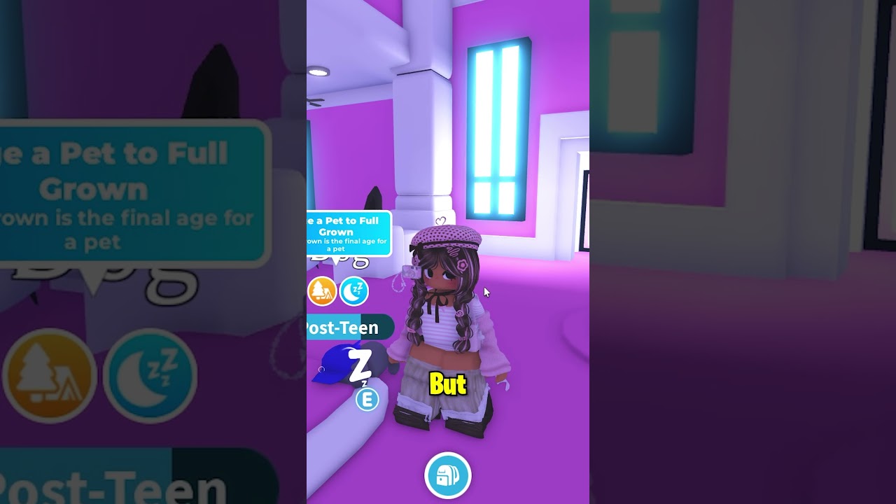 Watching My First Pet Grow Up 🥹 #adoptme #adoptmeroblox #roblox #robloxshorts #shorts