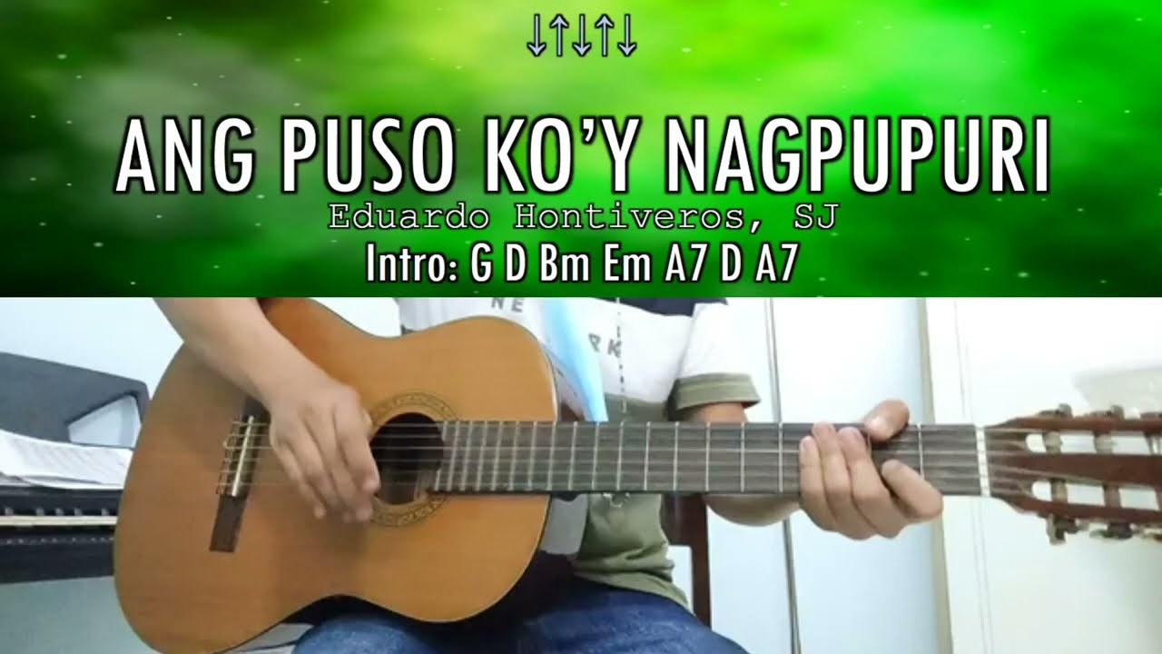 Ang Puso Ko’y Nagpupuri - Eduardo Hontiveros, SJ - Guitar Chords