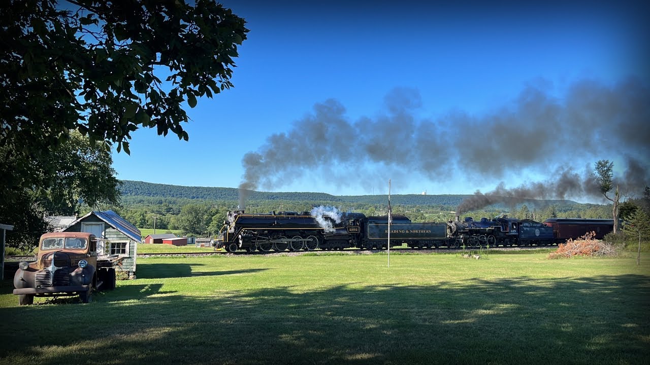 RBMN 2102 & 425: A Doubleheaded Iron Horse Ramble
