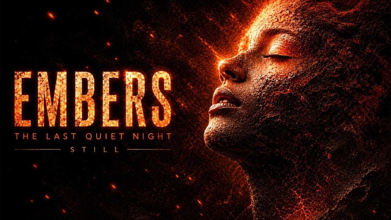 Nocturnal Fire Ambient 4 Hours | Fireplace Night Soundscape | ECHOES III – EMBERS