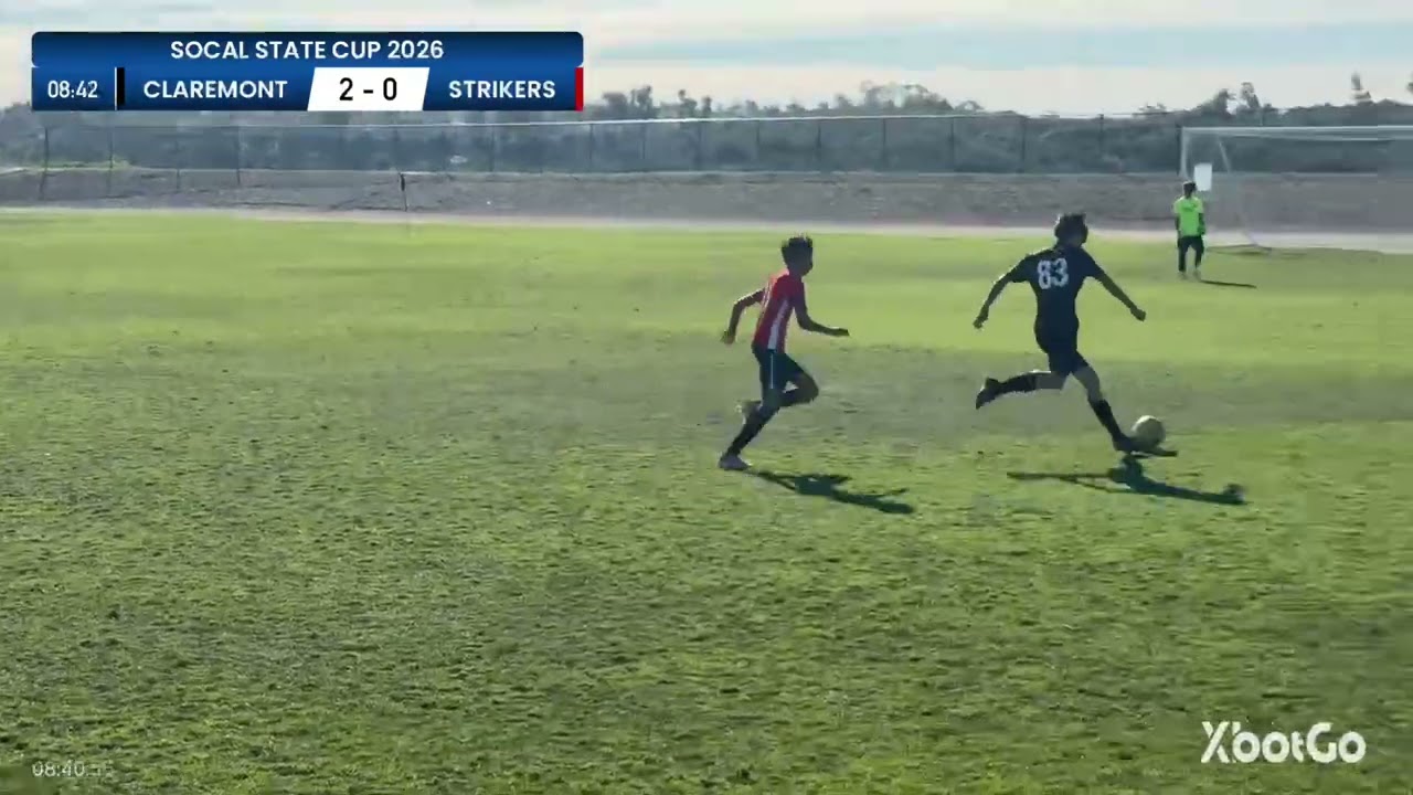 SoCal State Cup 2026 Claremont Stars 6 VS Strikers FC 1
