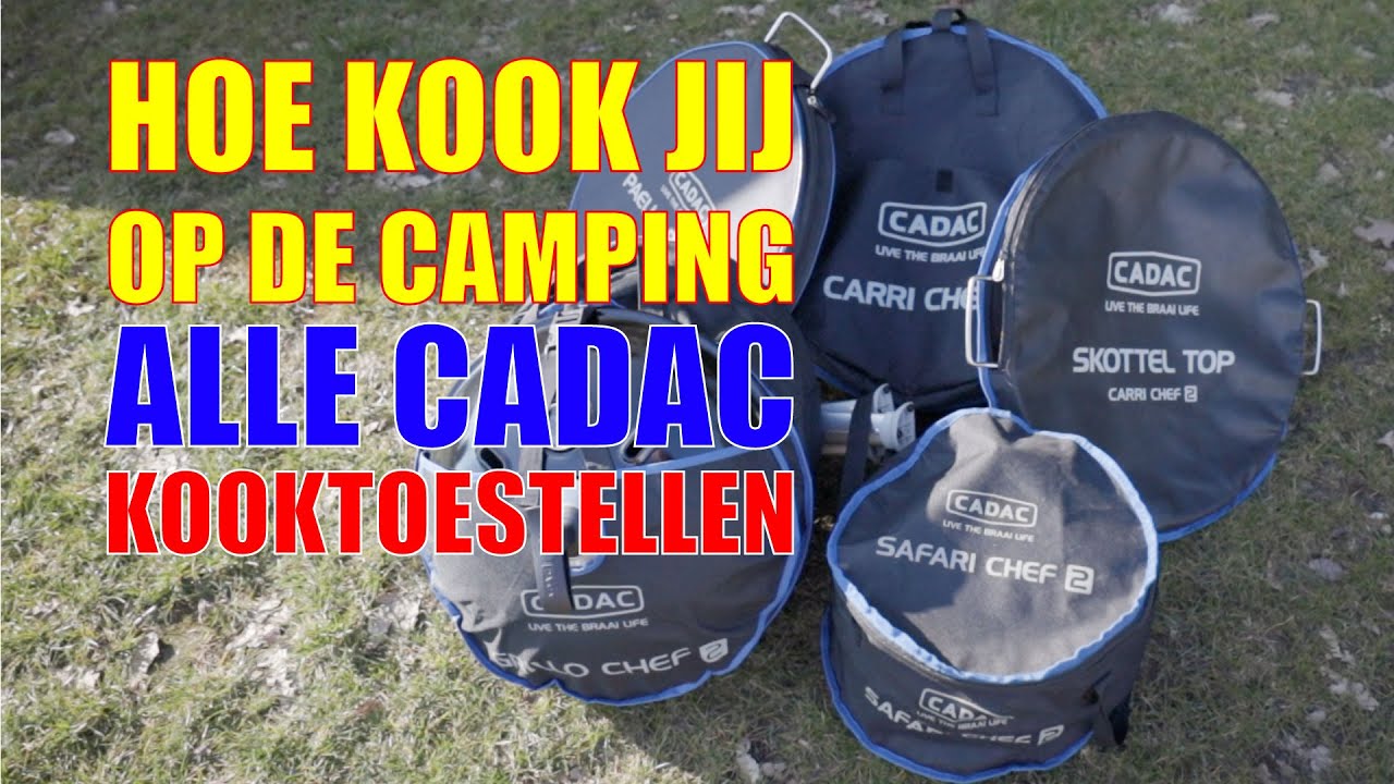 HOE KOOK JIJ OP DE CAMPING? Alle Cadac camping kooktoestellen op een rij - Campingtrend