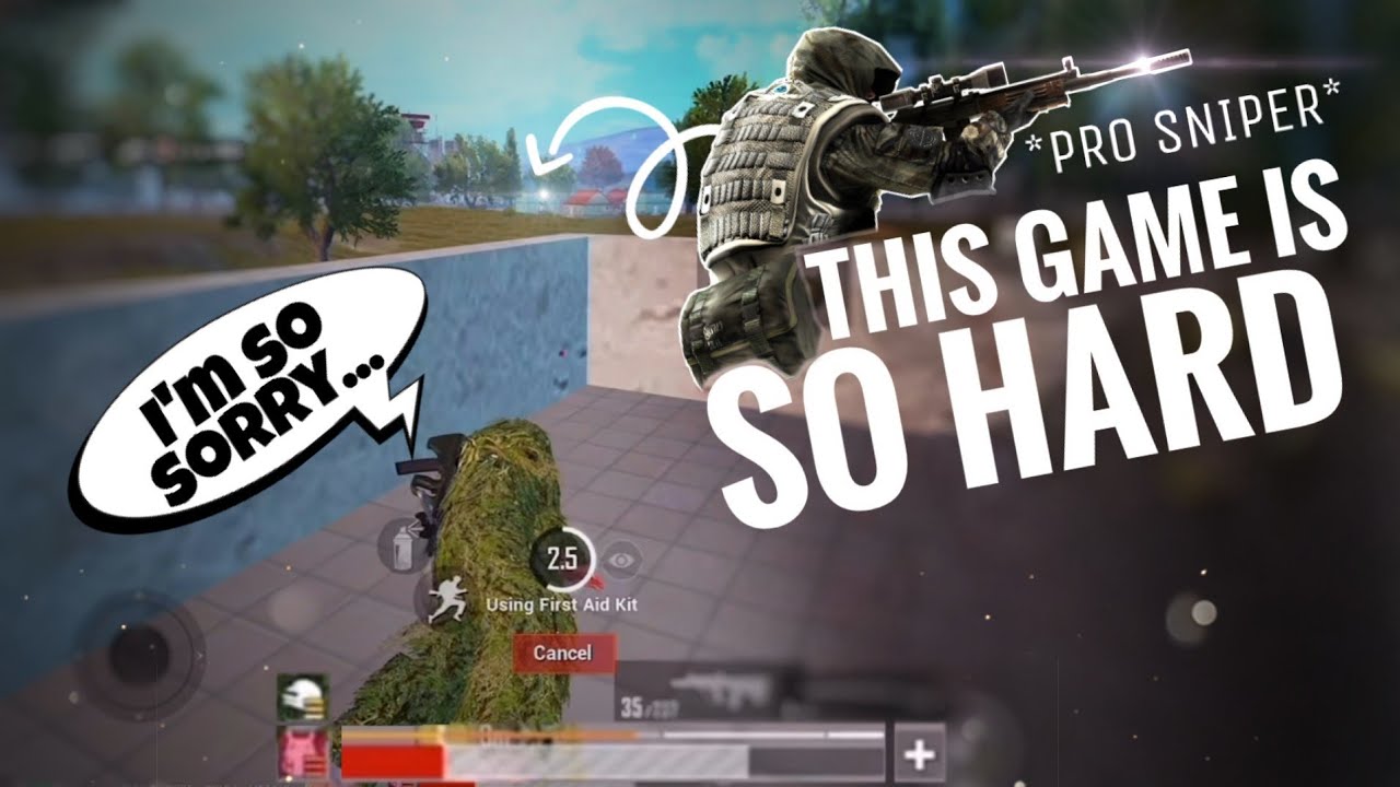 [PUBG MOBILE] Nowdays, PUBG MOBILE is So Hard😢