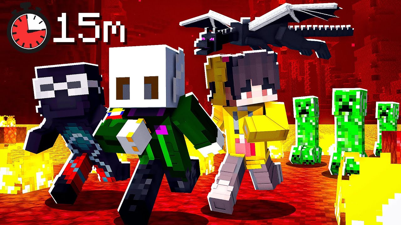MINECRAFT, PERO CADA 5 MINUTOS ES M&Aacute;S RANDOM