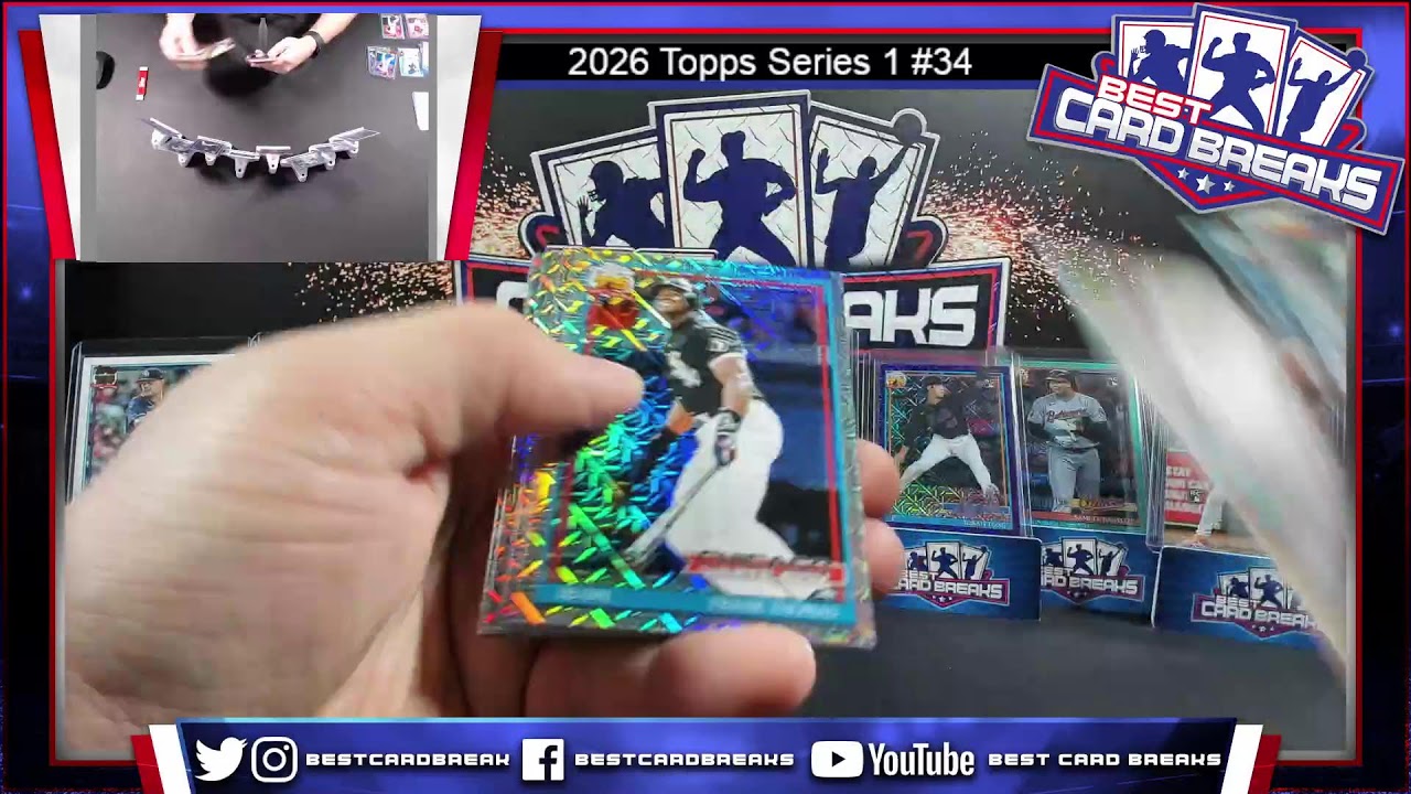 2026 Topps Series 1 #34 - Jumbo 6 Box Case Pick Your Team 3/16/26