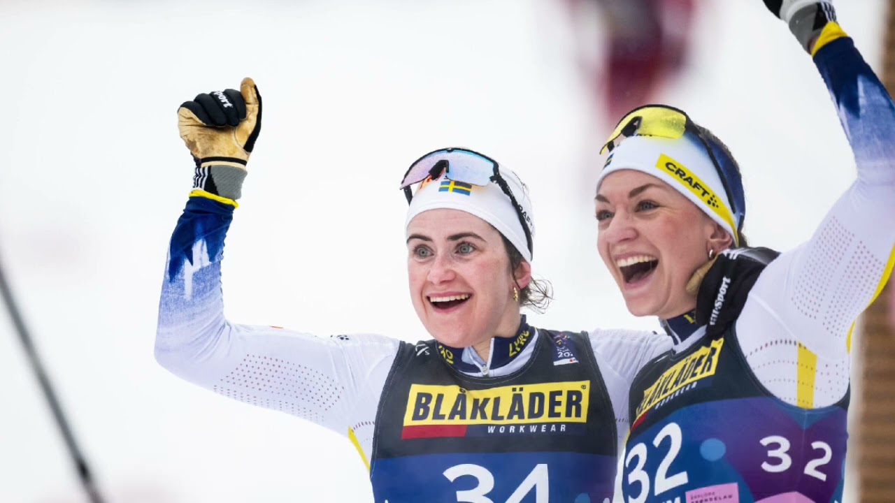 Ebba Andersson Stuns the World with Silver in 20 km Skiathlon | Sweden’s Powerful Performance