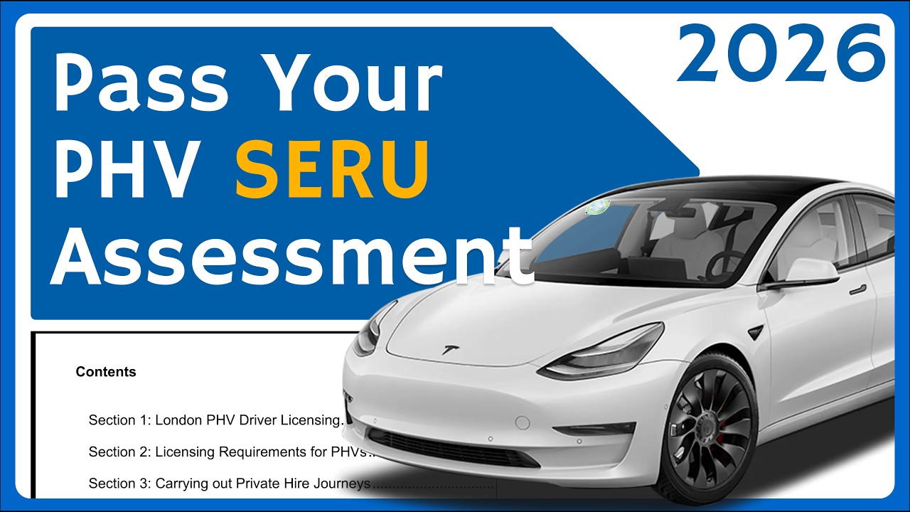 TfL PHV SERU  - 2026 Full Assessment Guide