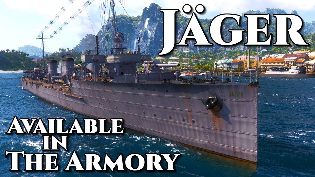 World of Warships: Jäger is now in the Armory!