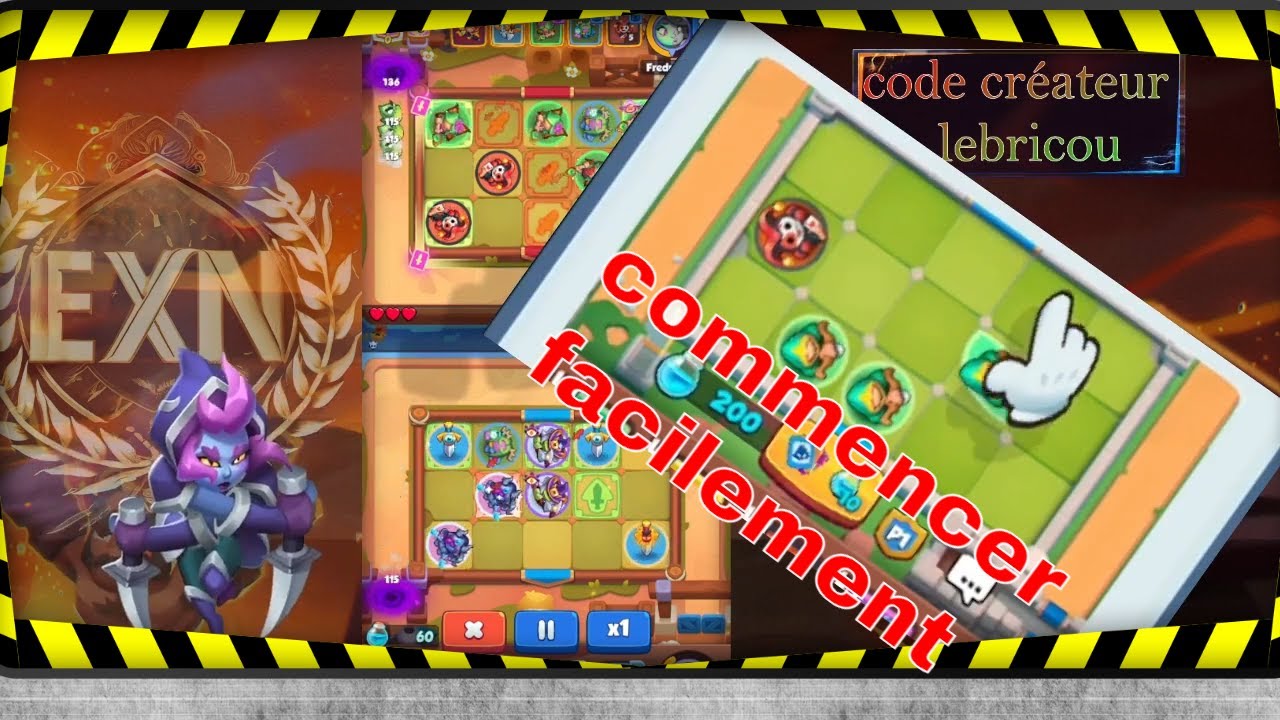 COMMENT DEBUTER SUR RUSH ROYALE