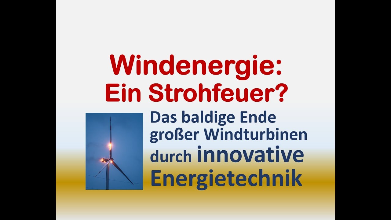 Industrielle Windenergie: Ein Strohfeuer?