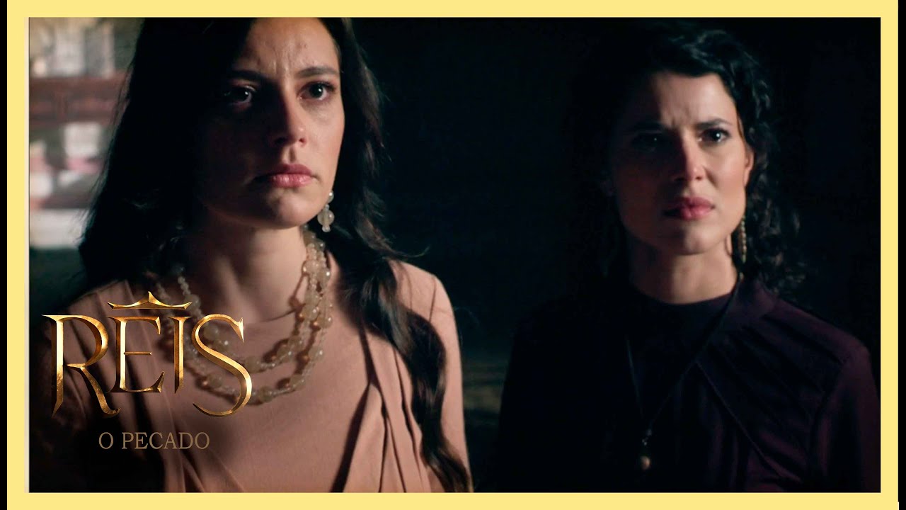Hagite e Mical entregam a pulseira de Bateseba a Davi | NOVELA REIS