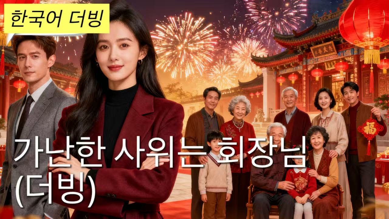 💥【한국어 더빙】설날에 처가에서 모욕당하는 사위… 그런데 그의 정체는 국내 Top10 재벌회장?#korean #drama