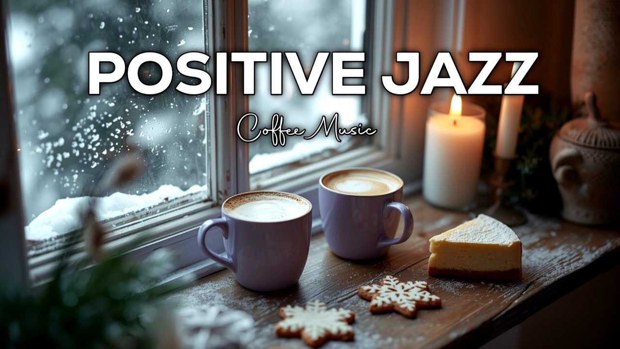 Winter Coffee Jazz Playlist ☕ Positive Vibes Piano & Bossa Nova