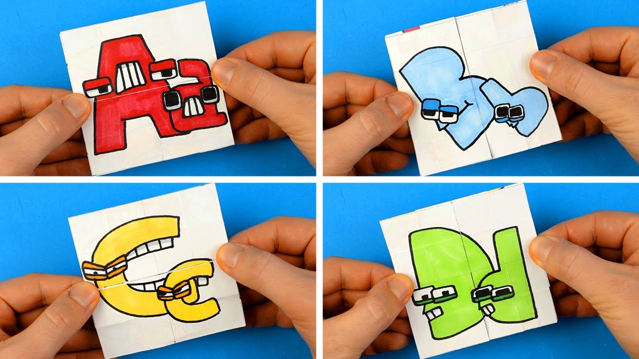 New! ALPHABET LORE 50 CRAZIEST ARTS & PAPER CRAFTS