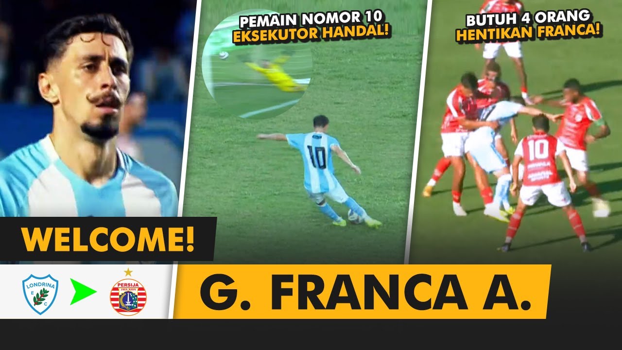 WELCOME PERSIJA! • Gustavo Franca Amadio • Skill, Goal, Assist 2025