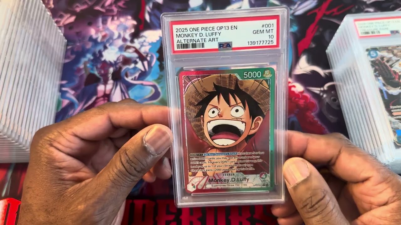 One Piece 30 card PSA reveal #onepiece #tcg #psareveal 