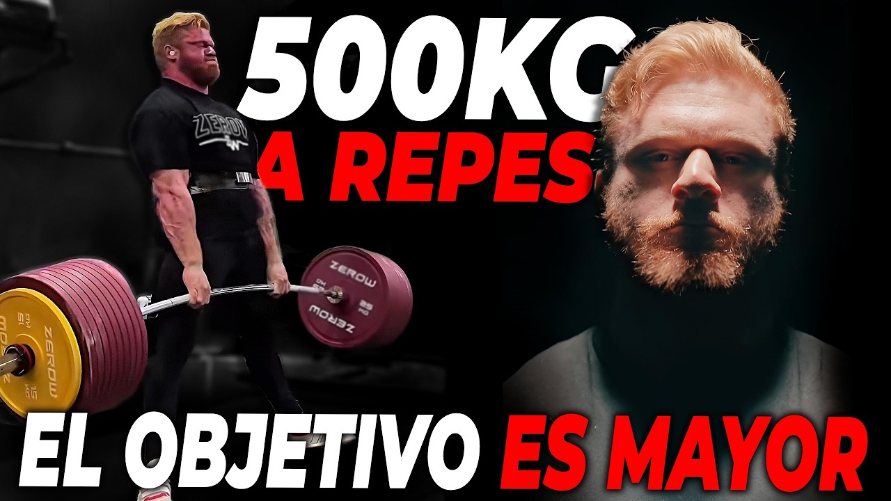 500 kg a REPES en PESO MUERTO ¿No hay LÍMITE para COLTON? Powerlifter