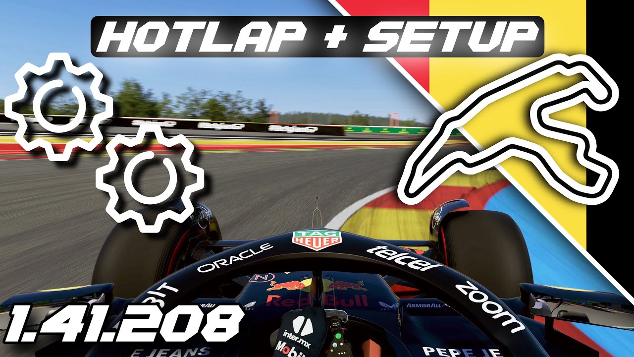 F1 24 Spa Hotlap + Setup 1.41.208 (1.7 Patch)