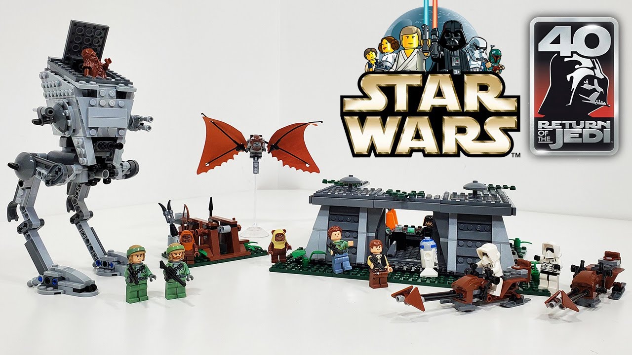 Обзор LEGO Star Wars: Битва при Эндоре (2009 Набор 8038) Возвращение джедая!