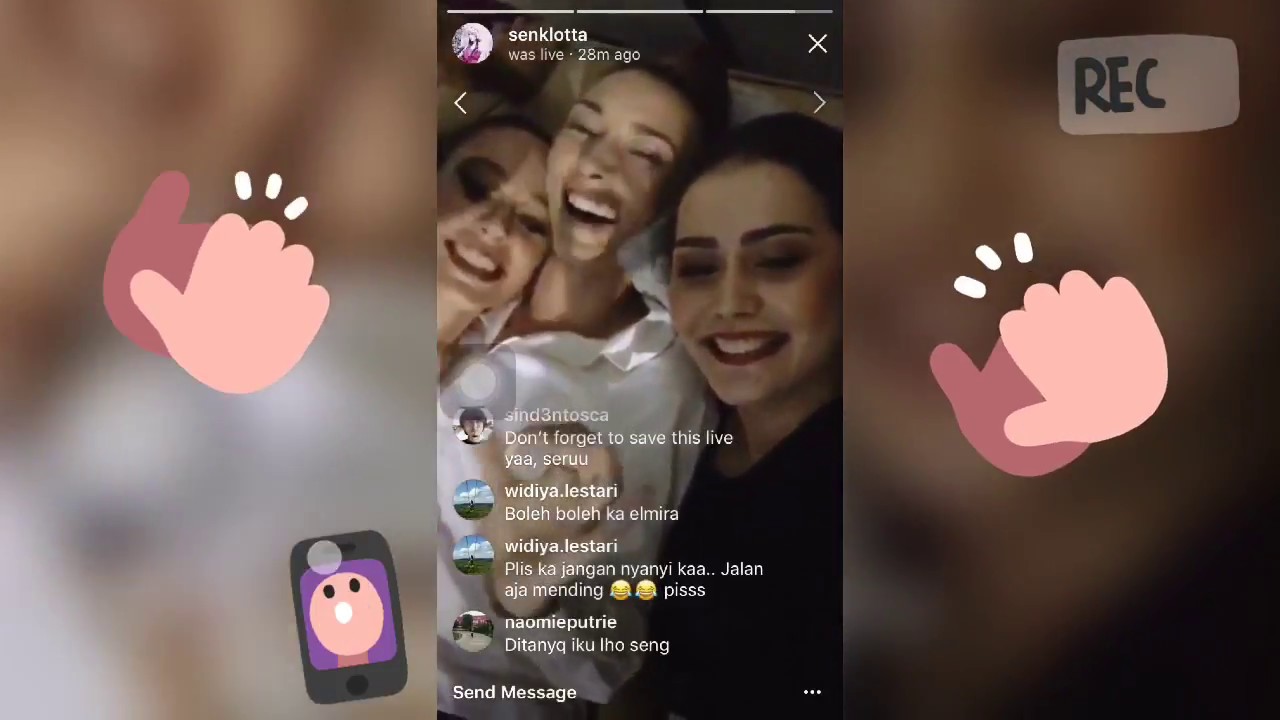 Model2 Jakarta Fashion Week Nyanyi Kepompong :p | Senk Lotta, Ilmira Usmanova | ToscaVlog