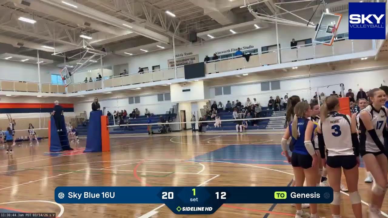 Sky Blue 16U @ Genesis (2026.03.14)