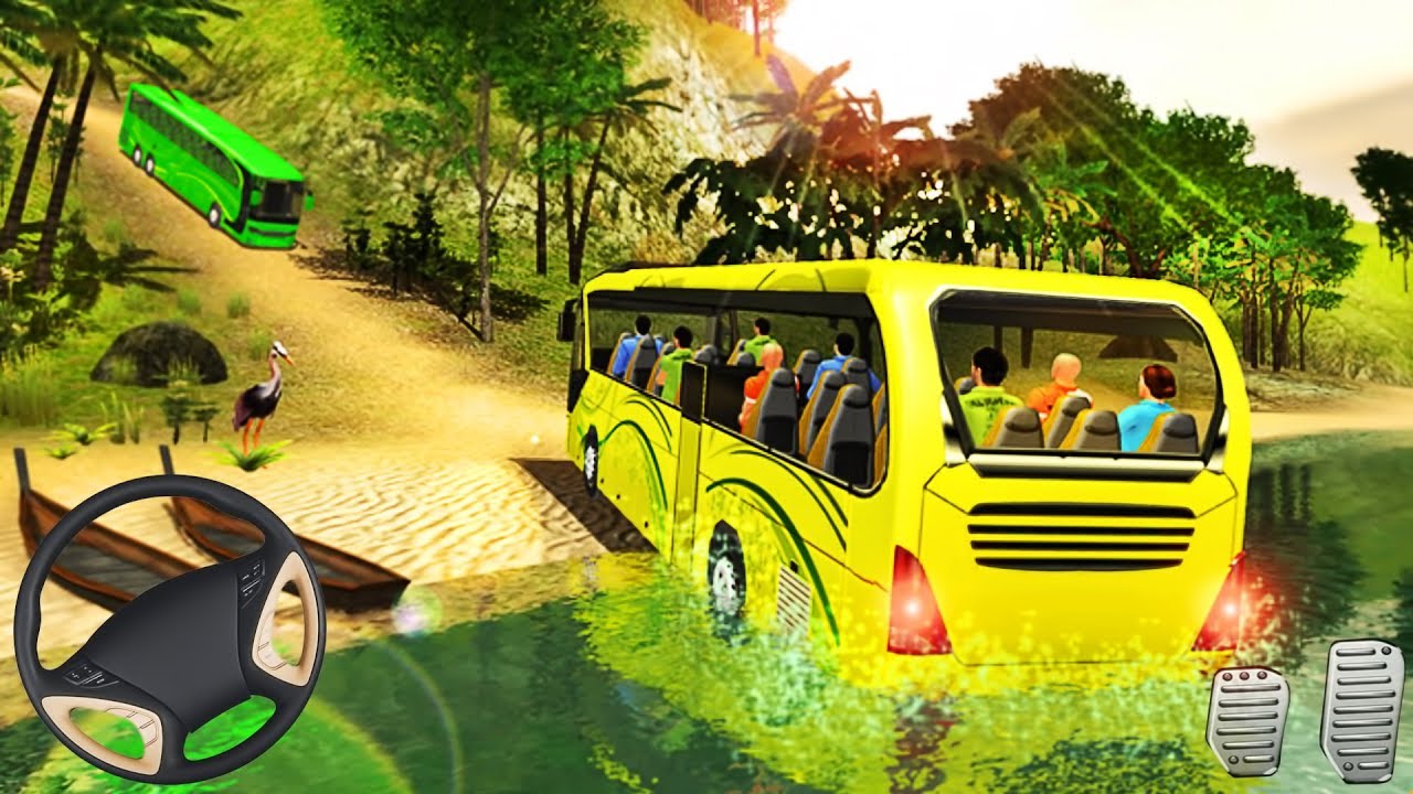 OffRoad Transit Bus Simulator - Hill Coach Driver - Android GamePlay