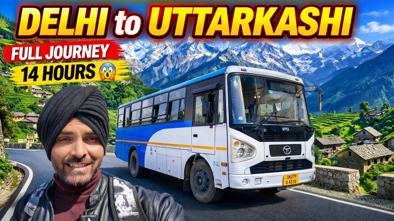 Delhi to Uttarkashi Road Trip | Most Scenic Himalayan Route @sunilkarkivlogs 