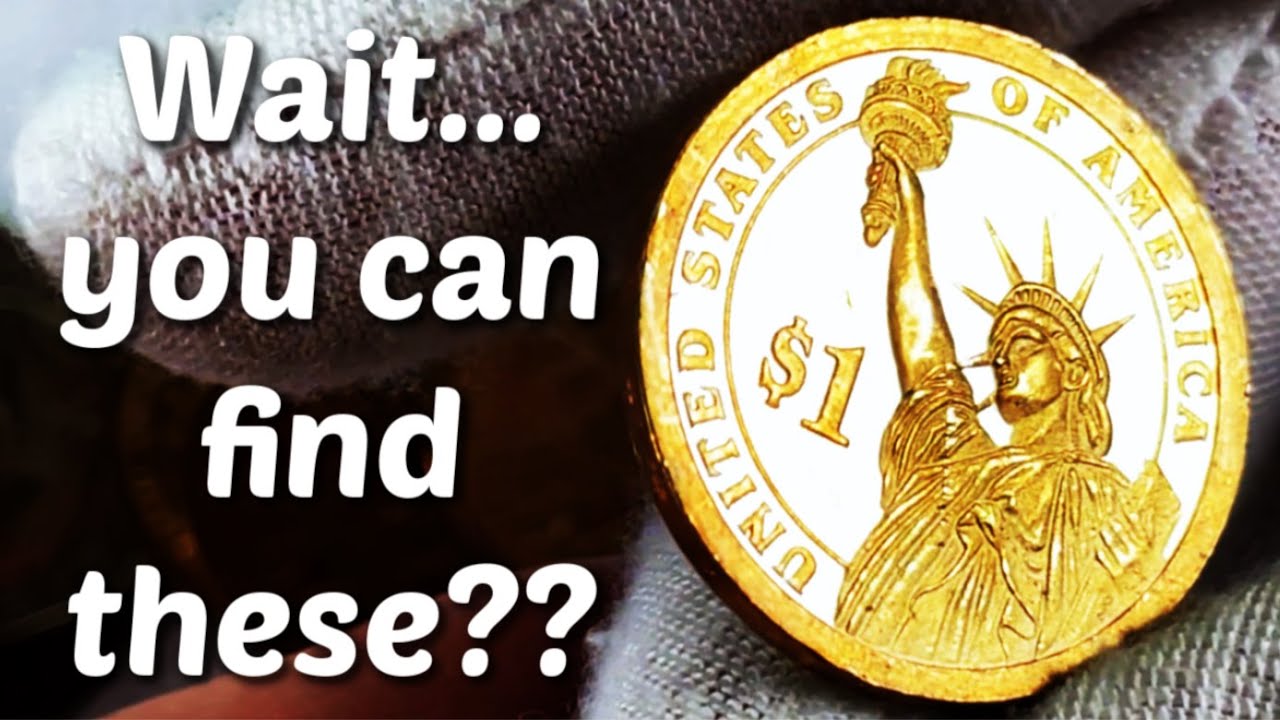 YEP, YOU CAN! COIN ROLL HUNTING GOLD DOLLAR COINS