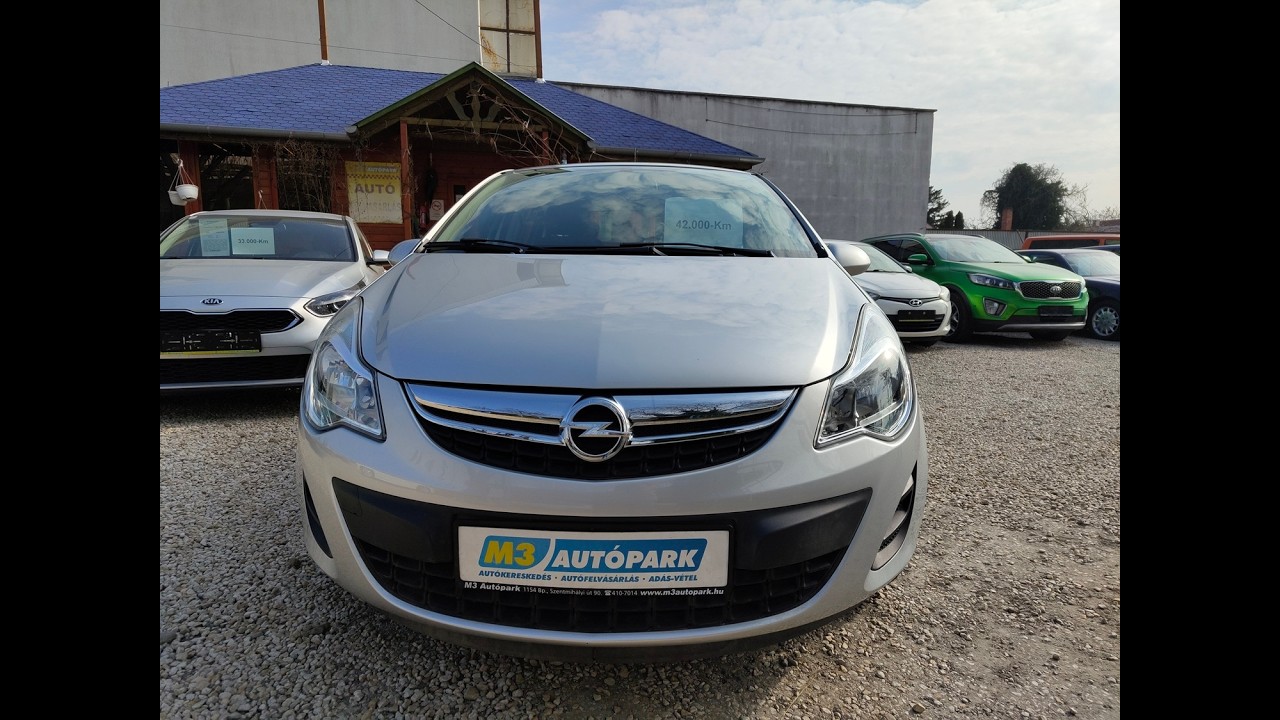 Opel Corsa 1.2 (42.000- Km) Teszt - Bemutató - Eladó